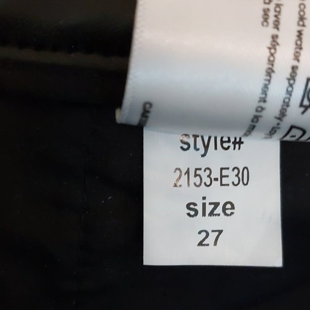 Yoga vegan leather pants size 27 - Picture 6 of 6